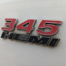 2x 345 HM Badge Emblem