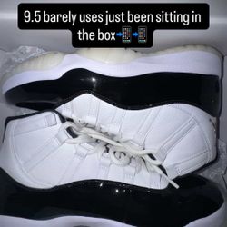 Concord 11s, size 9.5