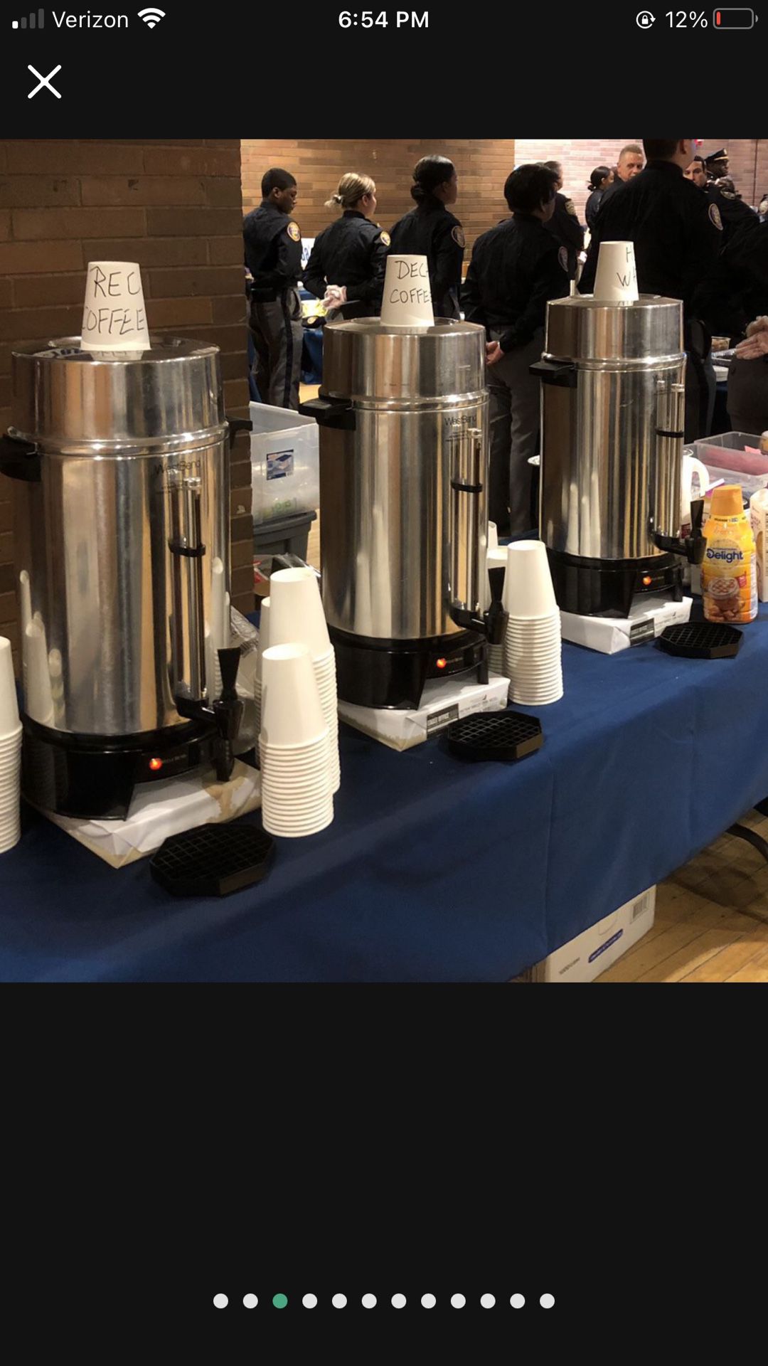 West Bend 100 Cup Coffee Pot, Percolator Or Heats Up Water Or Cider. for  Sale in Smithtown, NY - OfferUp