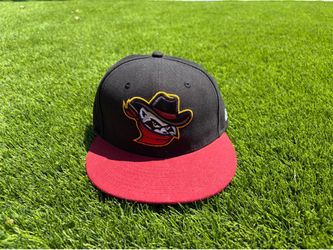 New Era Quad City River Bandits Hat Size 7