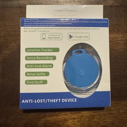New Mini Anti-Lost GPS Tracking Alarm Blue 1-Pack
