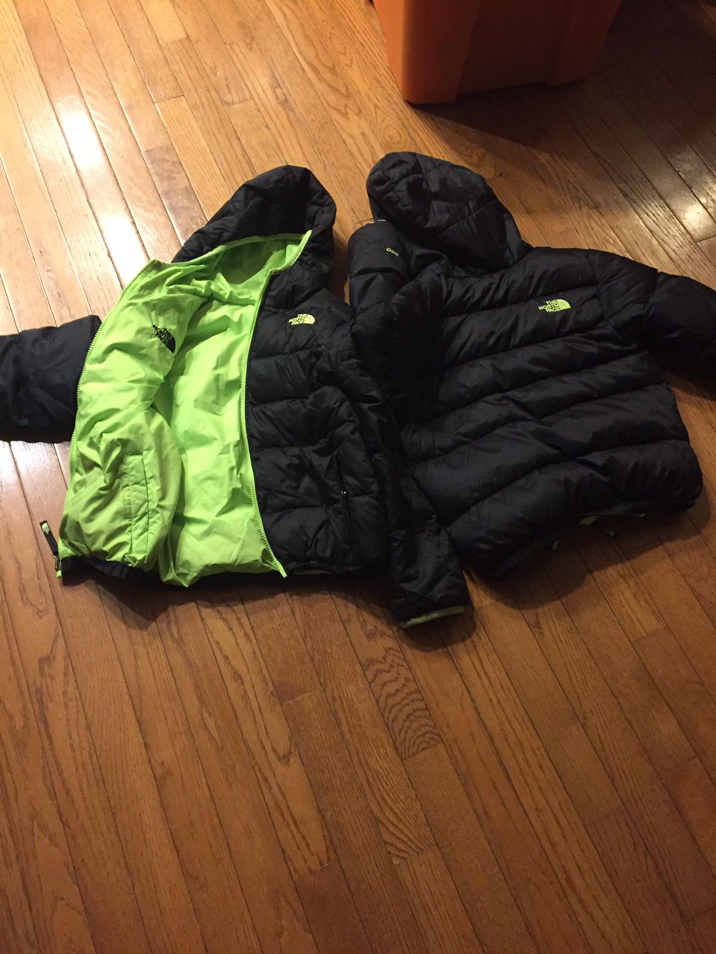 North Face reversible winter coat