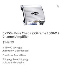 Used BOSS Chaos eXXtreme 2000W- CX950