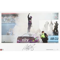 Alex Bowman Signed LE "2024 Grant Park 165 Victory" 12x18 Print (PA)