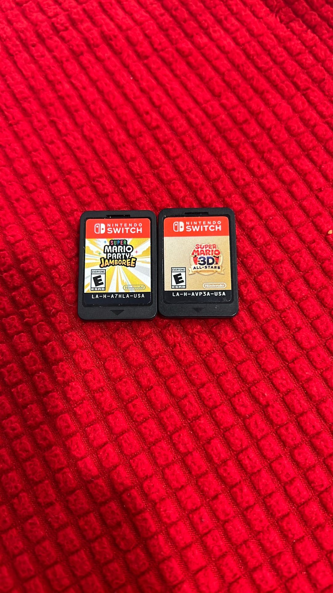 Nintendo Switch Games. Super Mario 3D All Stars, Super Mario Party Jamboree 