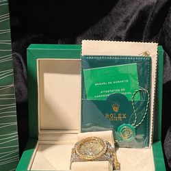 Rolex two tone watch ⌚