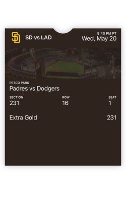 Padres vs dodgers