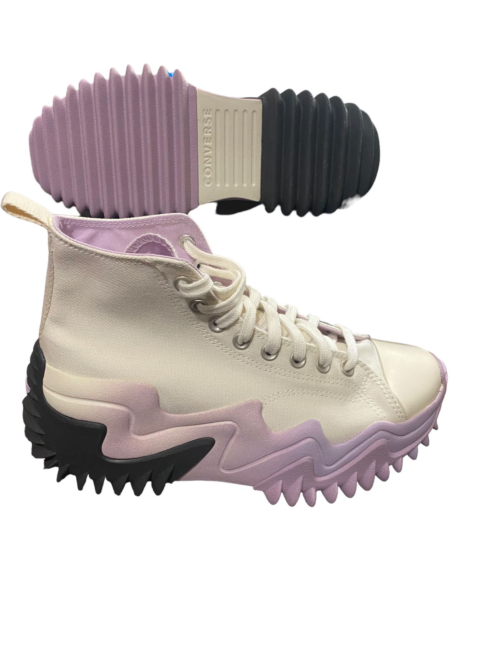 Converse unisex men size 8.5 women 10 Run Star Motion Hi  172891C color beige