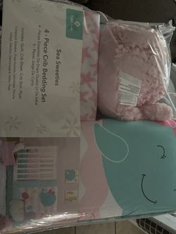 Baby Girl Crib Set 