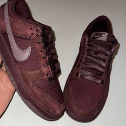Burgundy Dunks