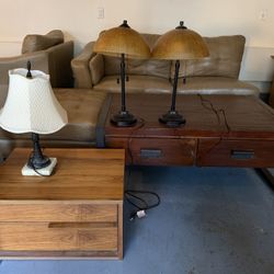 Real Leather Sofa Sets Barely Used 