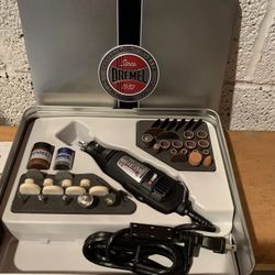 Dremel 75th Anniversary Ltd Edition Rotary Tool & Attachment Kit Complete NEW