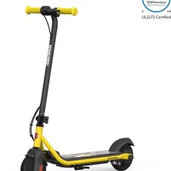 Segway Ninebot eKickScooter - Electric Scooter for Kids 6-14, w/t Adjustable Handlebar Height ( Only C2 Pro ) for Riders up to 132 lbs, Includes New C