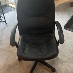 Faux Leather Computer Chair