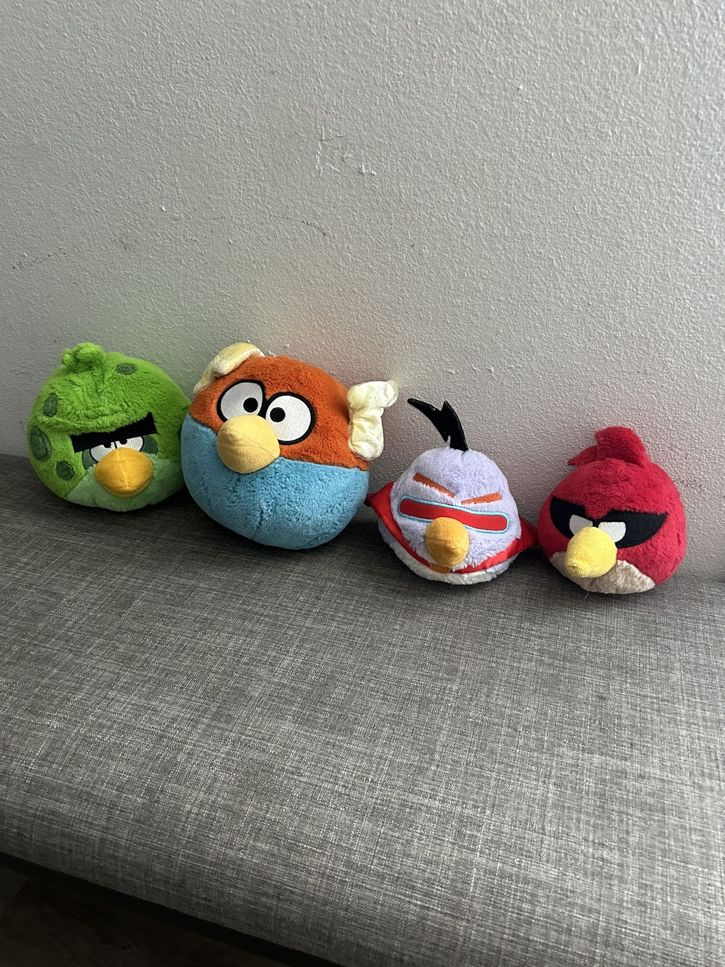 Angry Birds Space Plushies