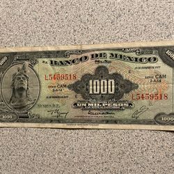 Billete De Mexico 🇲🇽 