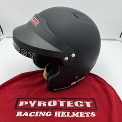 Pyrotect ProSport Helmet - Open Face - SA2015 Rated (contact info removed) LARGE 