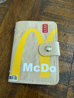 McDonald's Novelty Card Holder Wallet