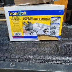 Brass Craft Power Drum Auger