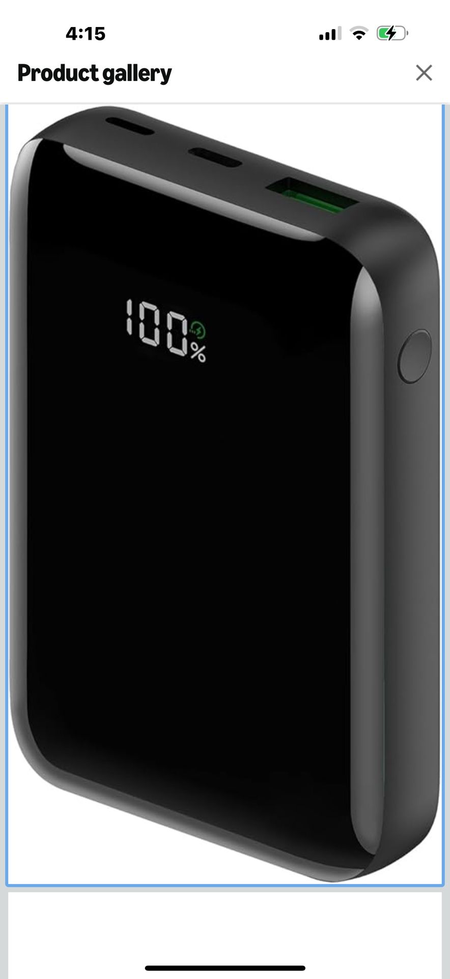 5V 2A Power Bank for Heated Vest, Jacket, Stadium Seats, Chair Battery Pack, 10000mAh Packet Size LED Display Portable Charge for Heated Clothing, USB