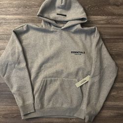 dark oatmeal essentials hoodie 