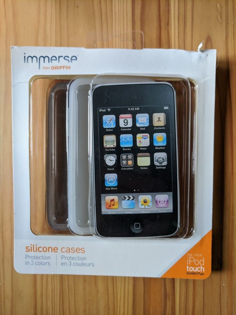 2 New Open Box Ipod Touch 2nd Generation Cases