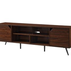 New Extra Large 80 Inch Mid Century Modern TV Stand 
