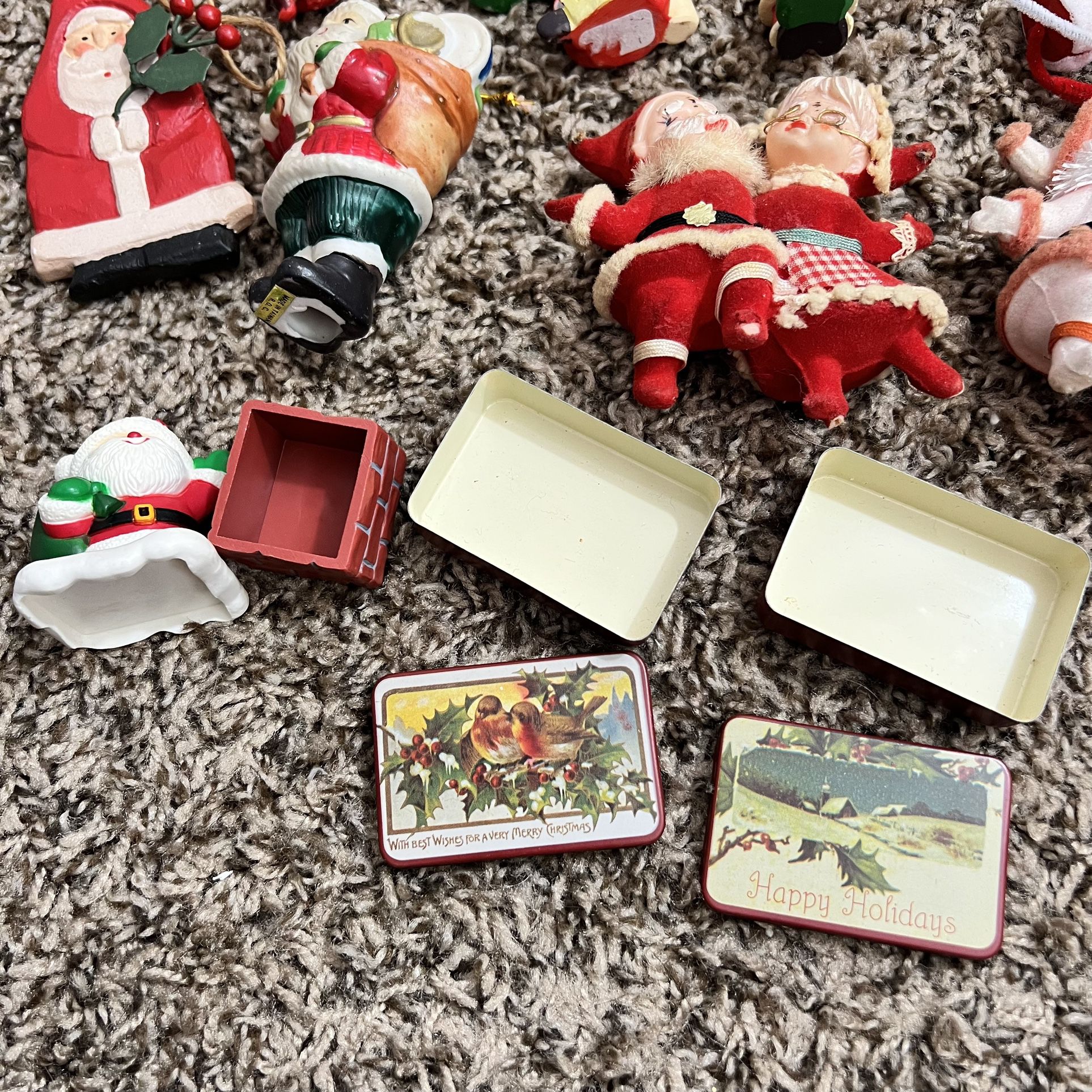 Mix new and vintage Christmas santa ornaments and trinkets bundle for Sale  in Murrieta, CA - OfferUp