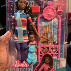 NEW! Barbie Live In The City Toy For Girl 