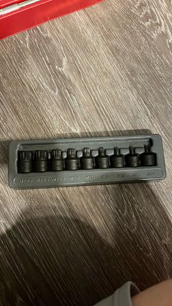 Metric Spline Socket Bit Set M4–M18