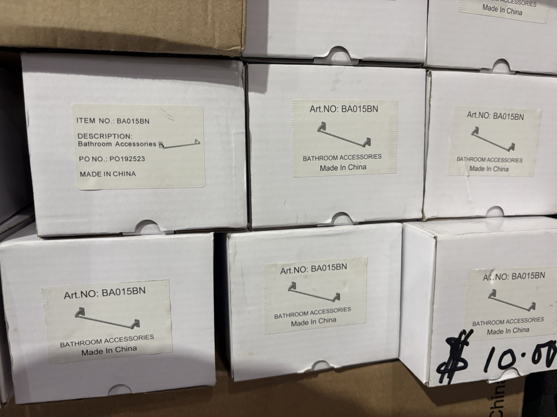 Towel Bars  In Brushed Nickel. $10 Each