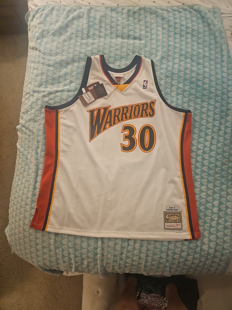Stephen Curry 2009-10 Warriors Home Jersey