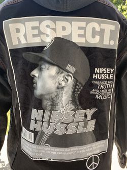 Nipsey Hussle Trucker Hat Leather Patch Hat Cool Hat 