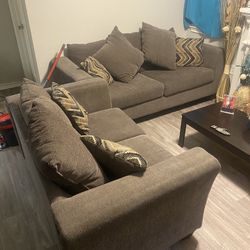Gray Couch  & Sofa 