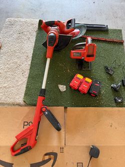 Black & Decker 18VCordless Yard Tool Set