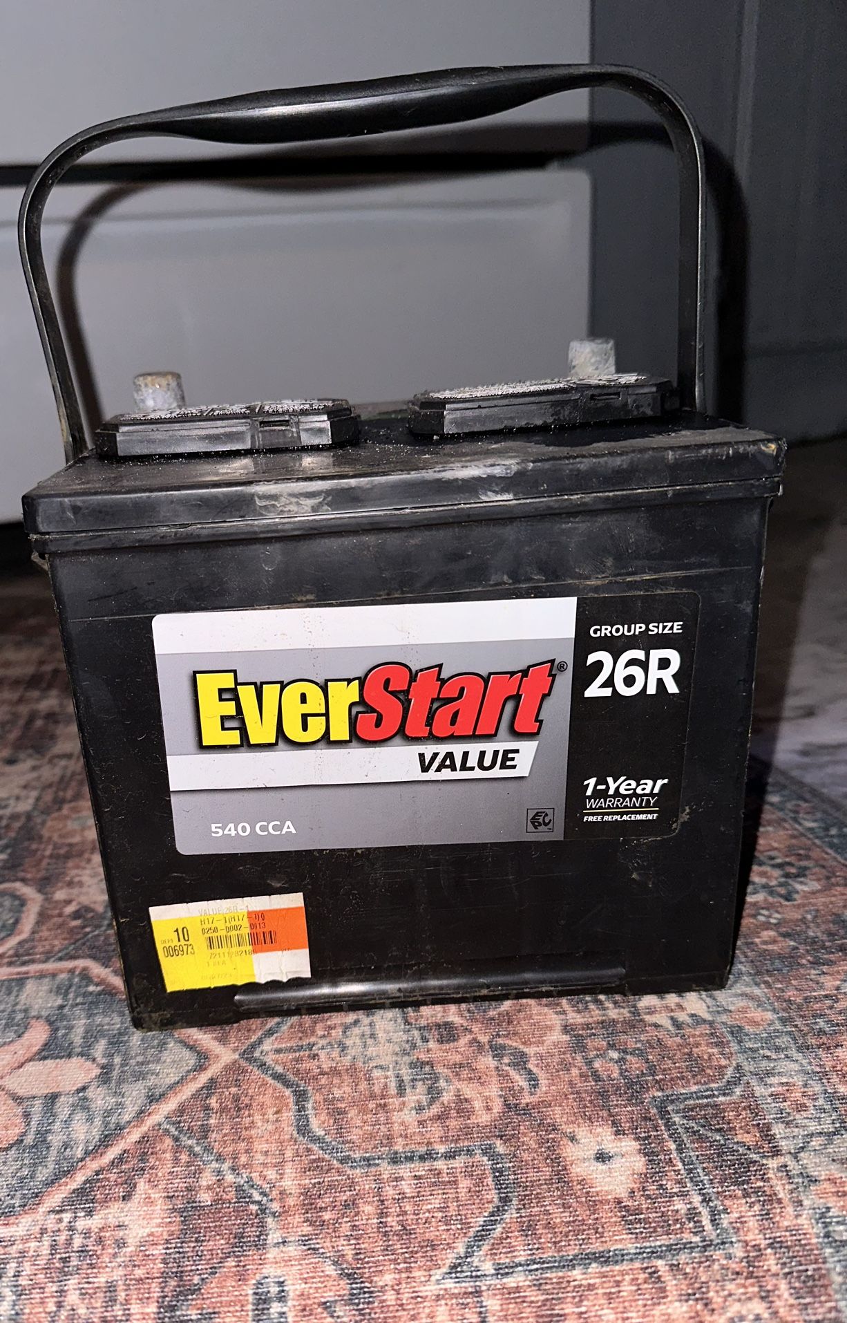 EverStart  VALUE GROUP SIZE 26R ( Black) 