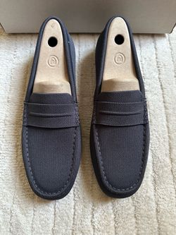 New In Box Rothy’s Mens The Driving Loafer Size 11 Graphite Grey