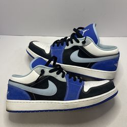 Air Jordan 1 Low Blue/black