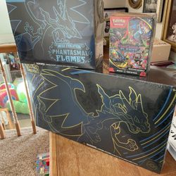 Mega Charizard UPC Phantasm Flames ETB And Booster Bundle