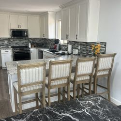 High Back Counter Stools 