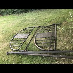 Antique Metal Bed From The 1800’s 