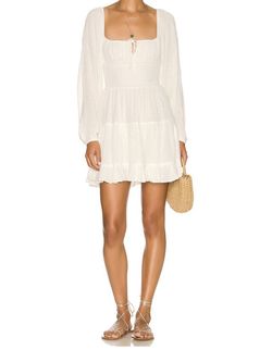 L* space Cassidy Dress in White