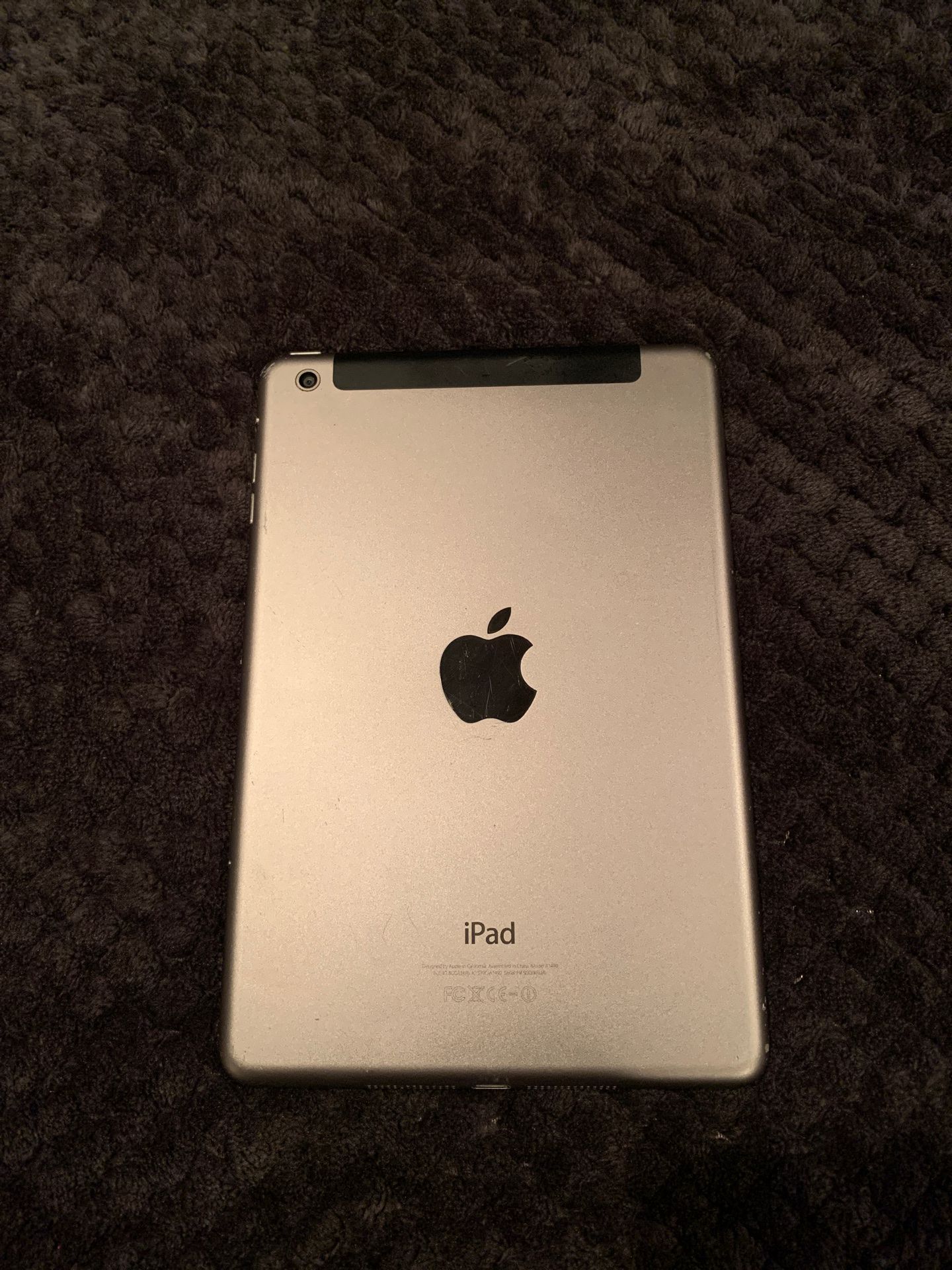 Apple - iPad mini 2 with Wi-Fi + Cellular - 32GB (ATT) - Space Gray