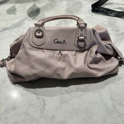 Light Lavender Coach Purse 