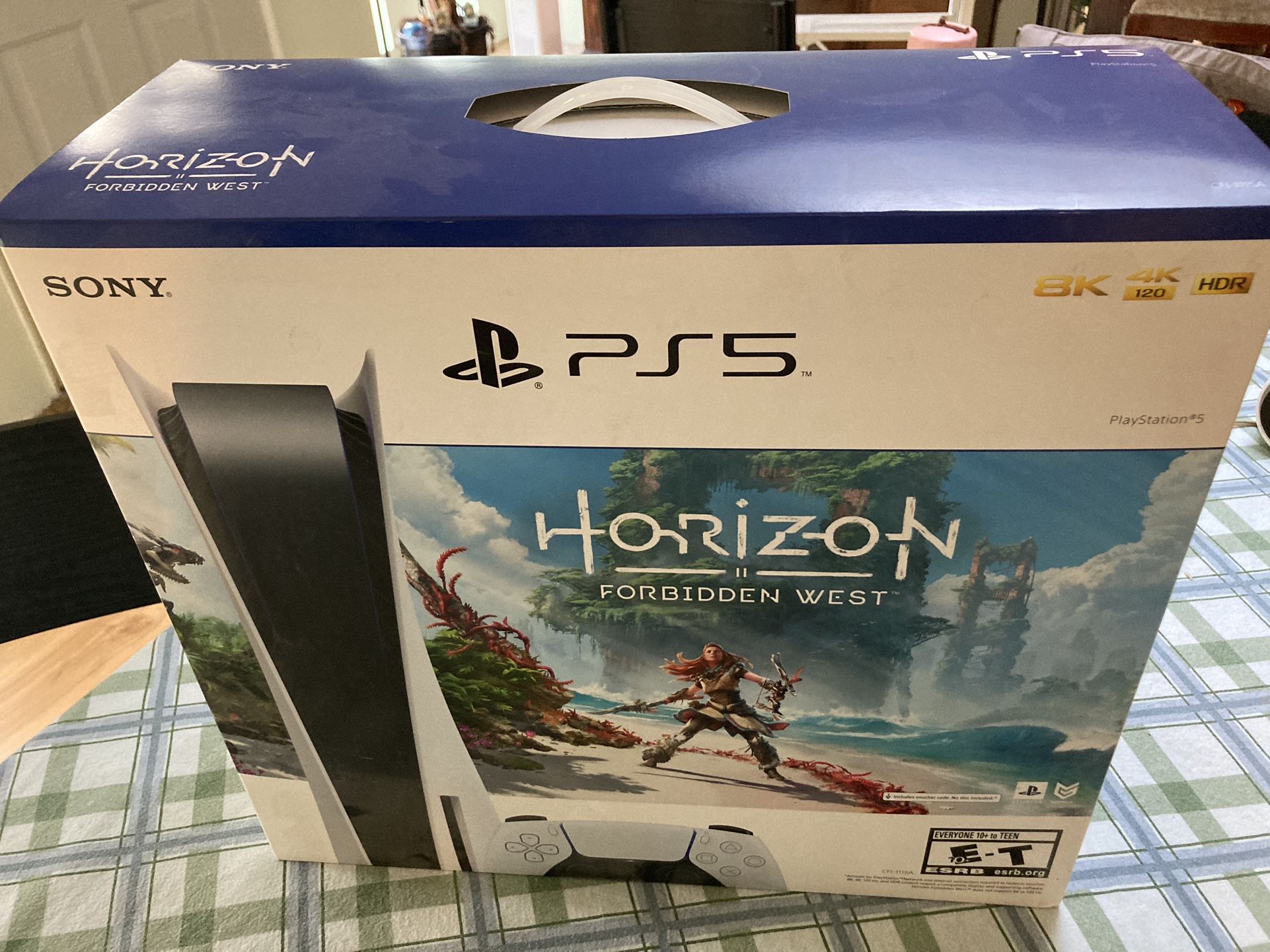 Empty PS5 Box