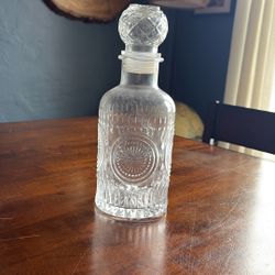 Glass Decanter-Style Bottle 