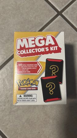 Pokemon TCG Mystery box Mega Collector’s kit Factory sealed