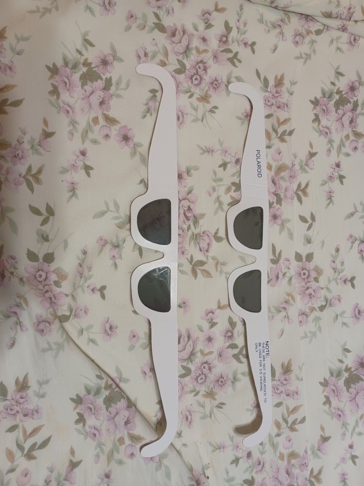 1960s 3d Glasses 2 In Set