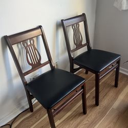 Foldable Wooden Chairs