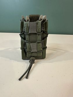 High Speed Gear Double Decker TACO Magazine Pouch MOLLE Olive Drab 11DD00OD